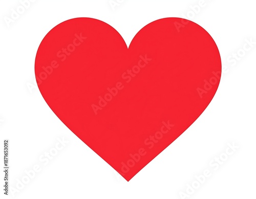 Simple red heart shape Free Download Simple red heart shape - GFXLoad