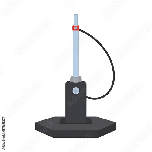 Simple illustration of a pump jack