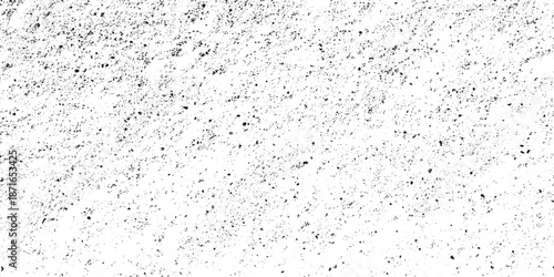  Grunge cracked texture overlay distressed retro paper abstract vector illustration.  grunge black and white distressed texture background. Dirty or dust film grain speck grit grunge overlay on white 