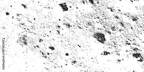  Distressed overlay texture, Abstract textured effect. Vector Illustration. Black isolated on white Old film style grunge texture background abstract black and white dust particles.