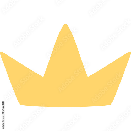 Yellow Crown Icon