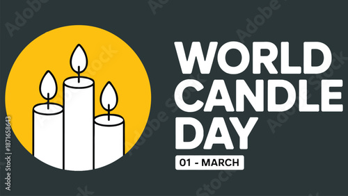 World Candle Day Celebrated With Burning Candles