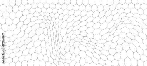 Football or tennis net. Rope mesh on a white background close-up