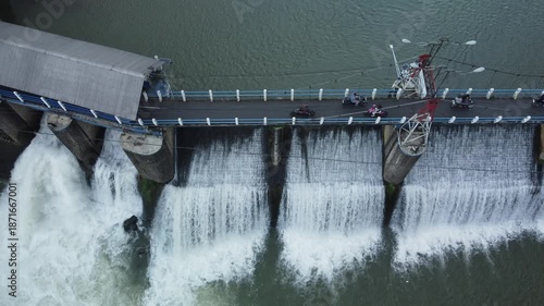Katulampa Dam or Katulampa Water Dam is very important to start controlling the flow of Ciliwung River water from Bogor to Jakarta. Bendungan Katulampa.