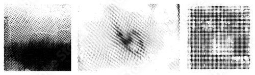 Halftone Dot Texture Gradient for Design