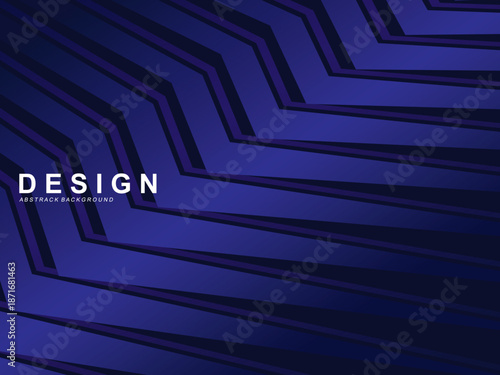Premium background design with diagonal dark blue stripes pattern. Vector horizontal template for digital lux business banner, contemporary formal invitation, luxury voucher, prestigious gift certific