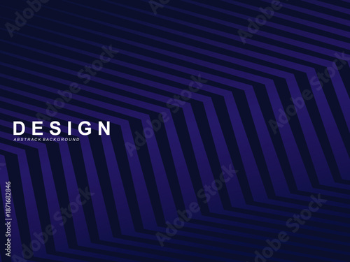 Premium background design with diagonal dark blue stripes pattern. Vector horizontal template for digital lux business banner, contemporary formal invitation, luxury voucher, prestigious gift certific