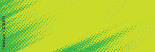 Dots halftone green and blue color pattern gradient grunge texture background. vector illustration