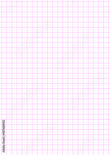 5mm方眼紙 背景素材（ピンク・実線と破線）
5mm Grid Paper Background Pink (Solid & Dashed Lines)
