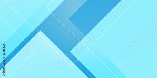 Abstract blue geometric gradient background design. Vector Eps 10