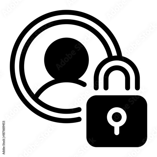 This Private account icon is suitable for Dating App.