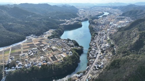 岐阜のグランドキャニオン 川辺町 ドローン空撮
