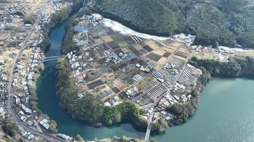 岐阜のグランドキャニオン 川辺町 ドローン空撮