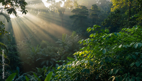 Wallpaper Mural Tropical jungle leaf  Torontodigital.ca
