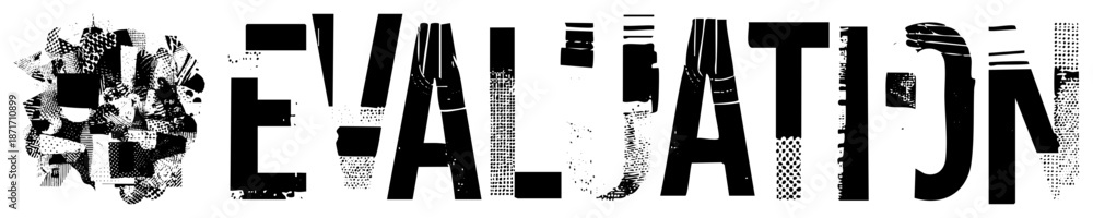 Fototapeta premium Bold Typography Word 