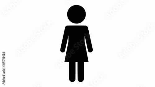 A woman symbol