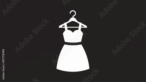 wedding dress on hangers