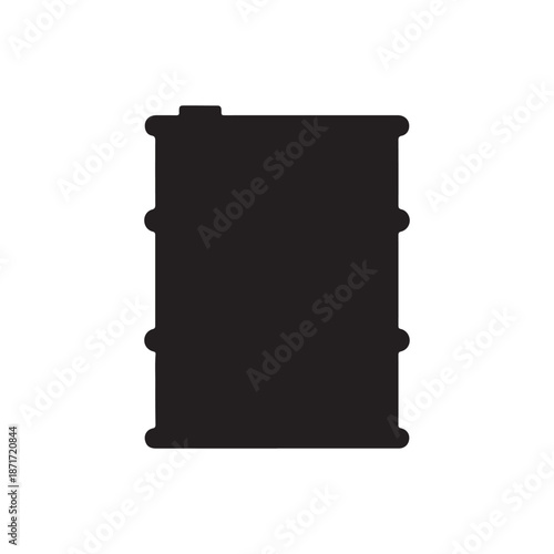Oil barrel icon flat style trendy best seller