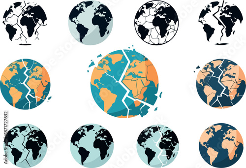 Cracked World Symbolic Representations of a Planet in Crisis