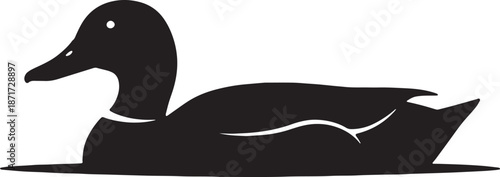 30 Black Solid Silhouettes: Frog Leaping