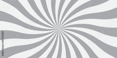 Sunburst Modern retro vintage sunrise sunbeam element spiral striped. Spiral starburst and striped pattern abstract geometric retro sunrays line wavy texture.