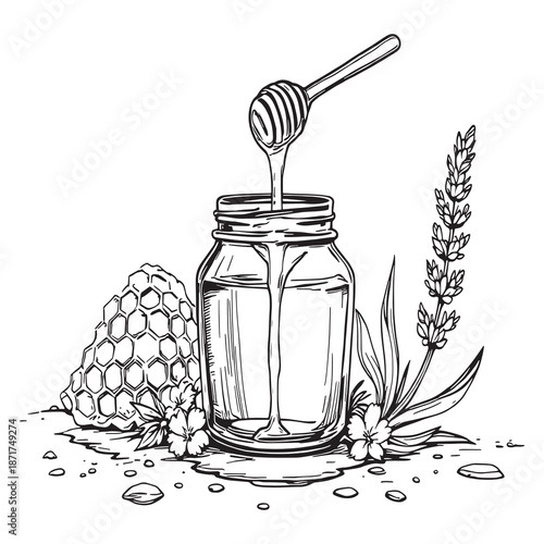 Lavender Honey golden delight for soothing wellness