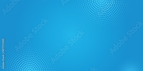 Comic background. Pop art texture. Starburst cartoon style. Anime design with explosion effect for print. Fun dot pattern. Blue backdrop with halftone gradient.