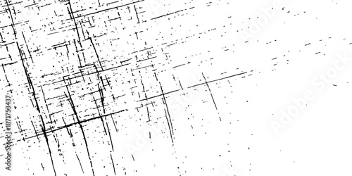 Seamless black and white abstract grunge background featuring a vintage vector texture with artful lines and a paper pattern for an old wall backdrop design