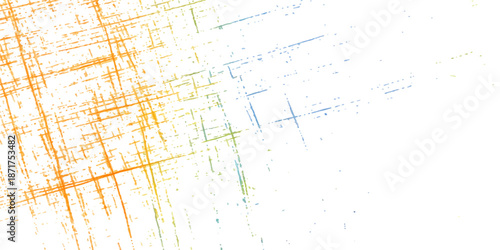 Abstract colorful vector illustration featuring a digital technology pattern with light lines and grunge texture for a modern business web wallpaper design