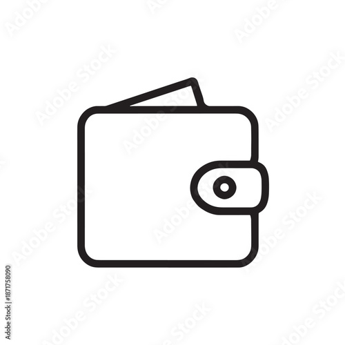 Vector illustration of a 3d photo camera icon and business travel luggage briefcase symbol for a web portfolio button sign