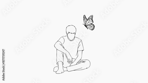 silhouette of a yoga pose