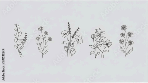 vintage floral background