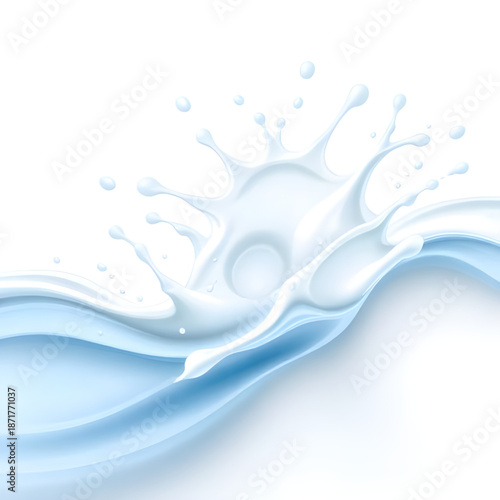 creamy, cream, liquid, splash, milk, dairy, white, fluid, wave, ripple, droplets, flow, swirl, smooth, soft, rich, thick, glossy, fresh, clean, pure, background, texture, abstract, food, dessert, ingr