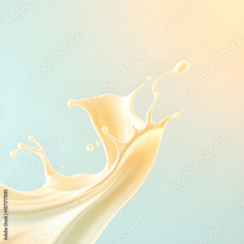 cream, liquid, splash, milk, dairy, creamy, white, fluid, wave, drip, droplets, flow, swirl, smooth, soft, rich, thick, glossy, fresh, clean, pure, background, texture, abstract, food, dessert, ingred
