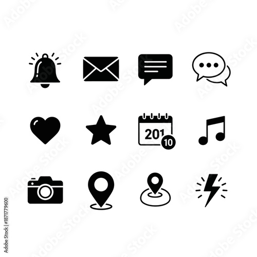 Black icons on white background.