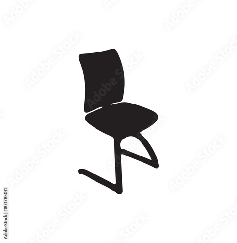  Flat Backrest Chair