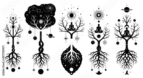 A professional photographer capturing a cinematic wide shot of a breathtaking mountain landscape during a vibrant golden hour sunset