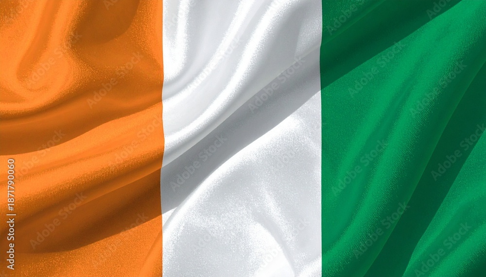 Obraz premium flag of Ivory Coast