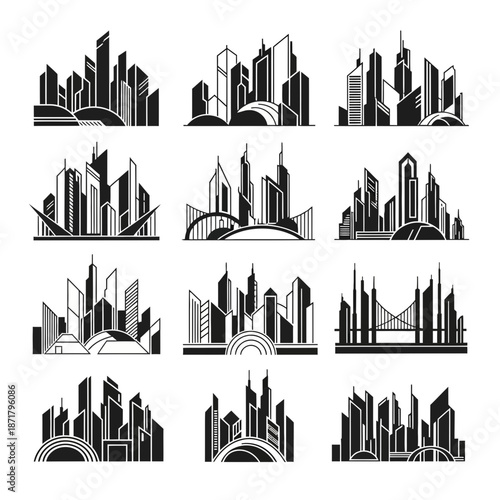 High quality professional stock photo of a young businesswoman using a laptop while sitting in a modern sunlit office workspace