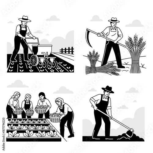 High quality professional stock photo of a young businesswoman using a laptop while sitting in a modern sunlit office workspace