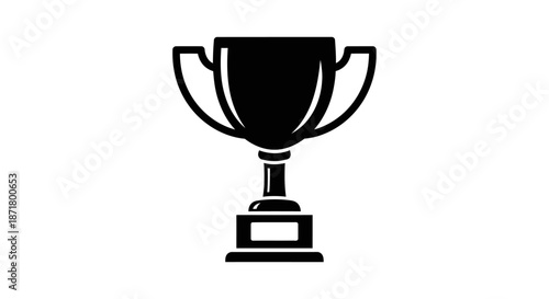 Trophy Cup Award Winner Symbol Icon.