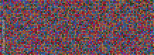 Retro game inspired rhombus seamless tile vector pattern. Suitable for kindergarten, children, school, swimming pool or disco ball texture. Colors include blue, green, yellow, purple, orange.