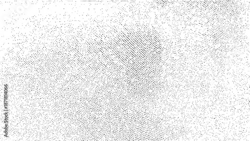 Distressed weaving fabric texture in vector style with abstract halftone grunge overlay for modern graphic design depth