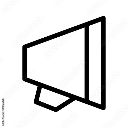 Megaphone Icon Vector Symbol Design Illustration