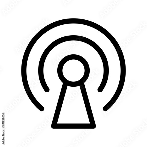 Hotspot Icon Vector Symbol Design Illustration