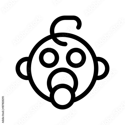 Baby Boy Icon Vector Symbol Design Illustration