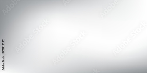 Abstract foil background with metal mirror texture. Chrome gradient surface with light simple abstract modern