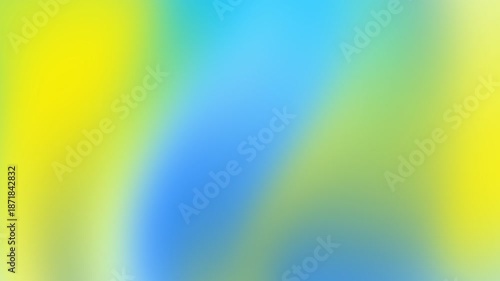Soft gradient design in yellow green and blue hues. Perfect for backgrounds, banners, web graphics, branding materials, and digital artwork.
