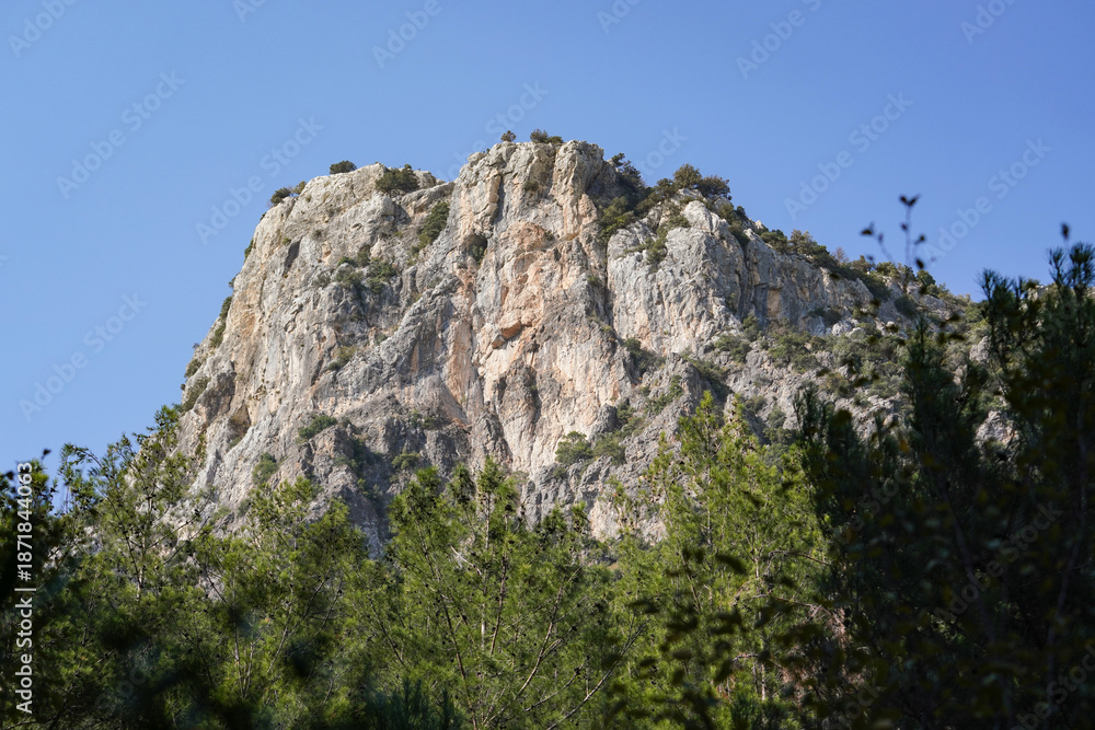 Fototapeta premium Toros Mountains in Adana, Turkiye