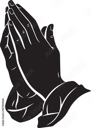 Hands in prayer